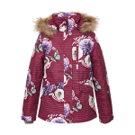 Huppa Naiste talvejope ANNE, burgundy pattern, L
