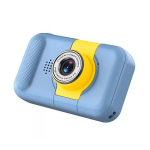 CP FL1 Kids HD 1080p kaamera p&ouml;&ouml;ratava objektiiviga ja &bdquo;MicroSD&ldquo; kaardi pesaga, 2 v&auml;rvilist LCD-ekraani