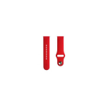 Evelatus 22 mm silikoonist kellarihmad (130 mm M / L) punased