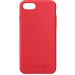 Evelatus iPhone 7/8/ SE2020/SE2022 nano-silikoon&uuml;mbris, pehme puutega TPU, punane