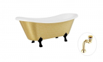 Vann Besco Amelia Glam 190, Gold+Black, sifooniga Klik-klak Gold