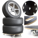 Mar-pol platvormk&auml;ru &uuml;mmargune transpordiplatform rehviratastel 300kg alus