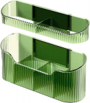 Verdant Touch vihmavarjuhoidja, vihmavarjualus, seinale paigaldatav vihmavarjude hoiuriiul, pikk l&uuml;hike ruumis&auml;&auml;stlik organiseerija kodu siseruumides roheline