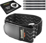 Elastsed kaablisidemed konksu ja aasaga, 63 cm (4 tk) silikoonist libisemiskindlad rca-ribad pikendusjuhtmete, kaablite, kaablipundarite ja voolikute organiseerimiseks ja hoiustamiseks