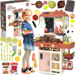 Interaktiivne laste k&ouml;&ouml;k kraani, auruefekti ja 42 tarvikuga.