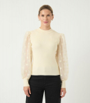 Y.A.S naiste sviiter 26024389*02, naturaalvalge 5715517521225