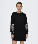 Only Naiste Dresskleit 15281818*01, must/valge