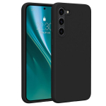 Etteri Silikoonist &uuml;mbris Samsung Galaxy S23 Plus musta v&auml;rvi