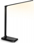H&auml;mardatav LED-laualamp, 5 v&auml;rvi, 10 heledustaset