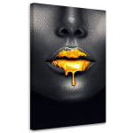 Seinapilt, Golden Lips Naiste glamuuri stiil