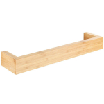 BAMBUSA r&auml;tikuhoidja, bambus, helepruun, 40 x 9 x 5 cm, WENKO
