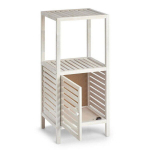 Vannitoa riiul puidust kapiga, 2 taset, ZELLER