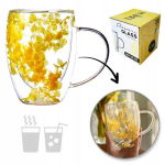 Ecarla Thermo klaas 300 ml lilledega sees - kuumade ja k&uuml;lmade jookide jaoks