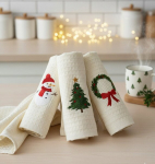 K&ouml;&ouml;gir&auml;tikute komplekt J&otilde;ulupuu, 40x60 cm, 3 tk.