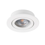 Sisseehitatud valgusti DALLA CT-DTO50-W, ilma MR16, max 10W, IP20