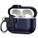 Etui Tech-Protect Slim Hook Apple AirPods Pro 3 k&otilde;rvaklappidele, tumesinine