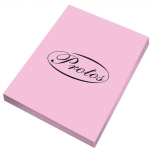 Protos A4 80g paber, 100 lehte, heleroosa