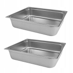 Gastronoomilised anumad Gn 2/1, 150mm, roostevaba teras, 2 tk.