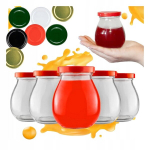 50x Glass Mayo Purgid 245 ml kaanega &ndash; mitmek&uuml;lgne ladustamiseks