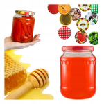 8 x 720ml klaaspurki mooside, mee, hoidiste jaoks