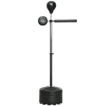 K&otilde;rgusreguleeritav poksikott, 360&deg; p&ouml;&ouml;rlev, sh. poksisidemed, must, 80,5 x 48 x 163-205 cm