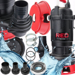 Sukeldatav pump purustajaga 750 W &ndash; RED Technic