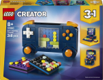 LEGO Creator 3-in-1 31380 Retro M&auml;ngukonsool - Ehitusm&auml;nguasi - Kingitus 8-aastastele