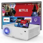 Projektor LED-projektor Androidi, WiFi, Full HD, 4K toe ja Bluetoothiga