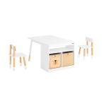 Laste laud koos toolidega SoBuy KMB113-W