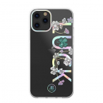 Kingxbar Lucky Series &uuml;mbris kaunistatud originaalsete Swarovski kristallidega iPhone 12 mini l&auml;bipaistev