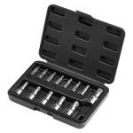 Torx otsikupesade komplekt, 13-osaline, 195x140x38 mm, must, legeeritud teras