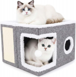 Kasside ja v&auml;ikeste koerte pesa&ndash;maja kraapimisalaga