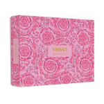 Kosmeetika komplekt Versace Bright Crystal naistele: tualettvesi ETD, 50 ml + du&scaron;igeel, 50 ml + kehalosjoon, 50 ml