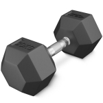 Terasest hantel HEX 1 X 20 kg &mdash; universaalne lahendus j&otilde;utreeninguks