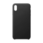 ECO Leather case cover for iPhone 12 Pro Max black (Black)