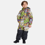 Huppa Laste kevad-s&uuml;gis kombe WILLE 1, multicolor pattern/ dark gray