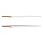 Riiul Must Punane Valge Forn, valge