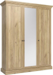 Kapp Royal Gala Meble, 157x60x197 cm, hele tamm