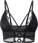 Rinnahoidja - bralette naistele Buitifo, must