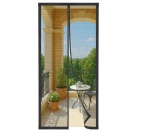 Gozuein magnetiline s&auml;&auml;sev&otilde;rk uksele 90x210 cm, must