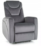 Signal Meble Kronos Velvet Recliner Armchair &ndash; Hall, Moodne mugavus klassikalise stiiliga