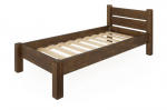 T&auml;ispuidust voodi Hugo 100x200 tumepruun