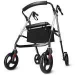 Neljarattaline k&otilde;ndimisabi sarnane k&auml;ru istme ja kotiga (halli v&auml;rvi) &ndash; stabiilne lahendus igap&auml;evaseks liikumiseks