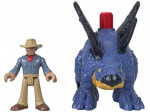 Jurassic World Imaginext figuuride komplekt - dinosaurus Stegosaurus ja Dr. Grant