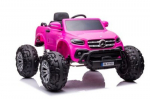 Laste elektriauto Mercedes X 4x4 AWD, MP4, Barbie roosa