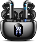 Spordik&otilde;rvaklapid, 40 h, Bluetooth 5.4, mustad