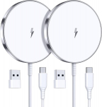 Juhtmevaba laadija MagSafe, 2 tk, 15 W, 1 m juhe