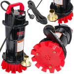 Vee pump, must, puhas, vihmavesi, Red Technic