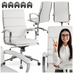 Kontoritool p&ouml;&ouml;rlev Mebel Elite CAMILO valge