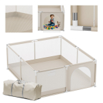 Tulano Cozy 25 beige laste m&auml;nguaedik, 150x150 cm &ndash; turvaline m&auml;nguala
